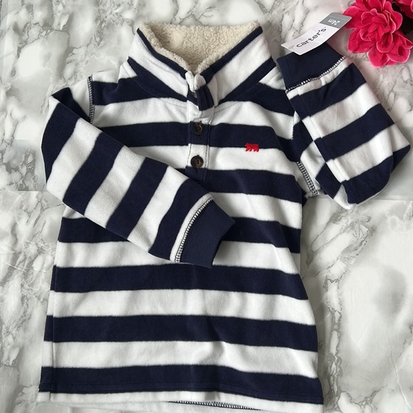 Chaps & Carterās - Long-sleeved Shirts & Pants Sets - Picture 4 of 11